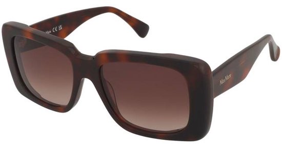 Maxmara MM0091 Dark havana 53/17/140 WOMAN Zonnebrillen van MaxMara — afbeelding 3