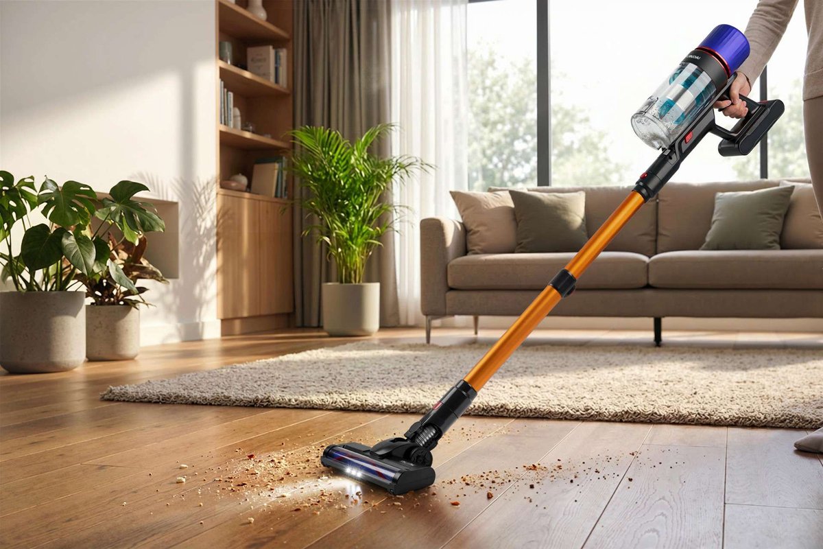 TIC Draadloze Steelstofzuiger Vortex Pro met Draaiende - afbeelding 2