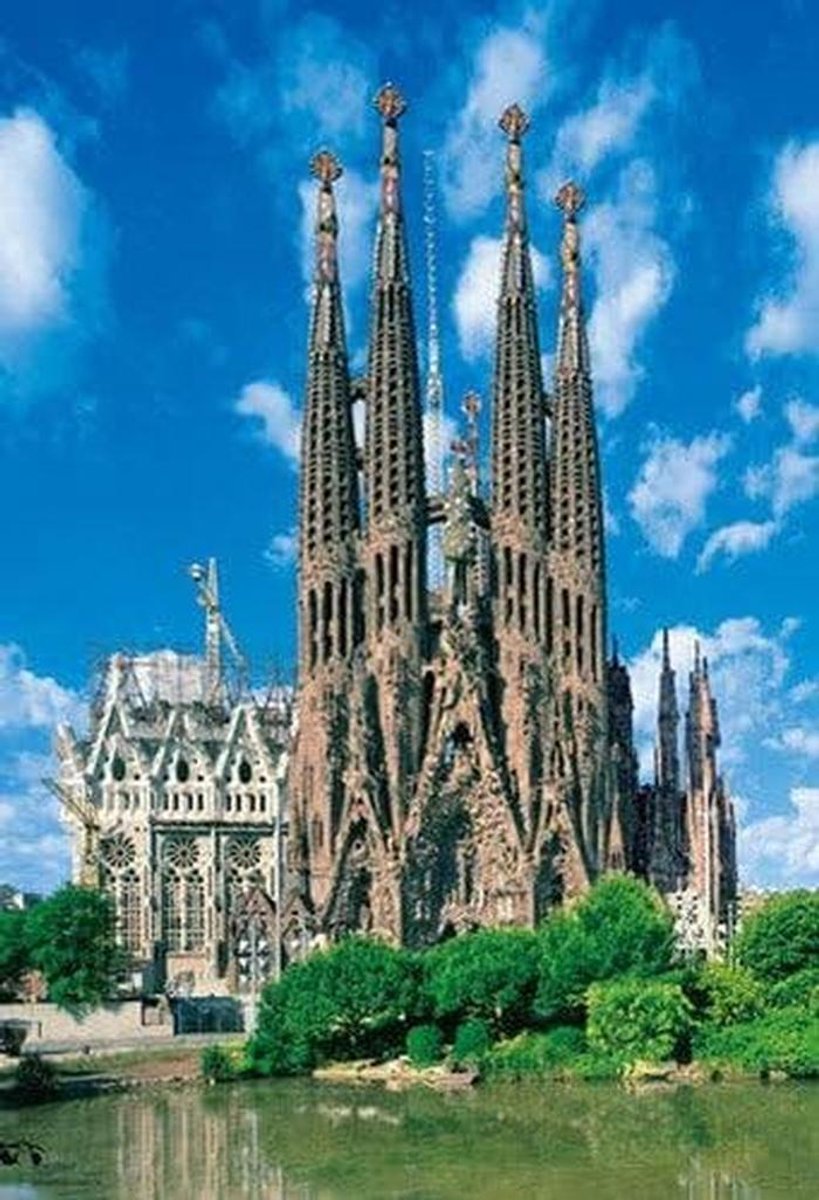 Puzzel 1000 stukjes Sagrada Familia Mozaïek