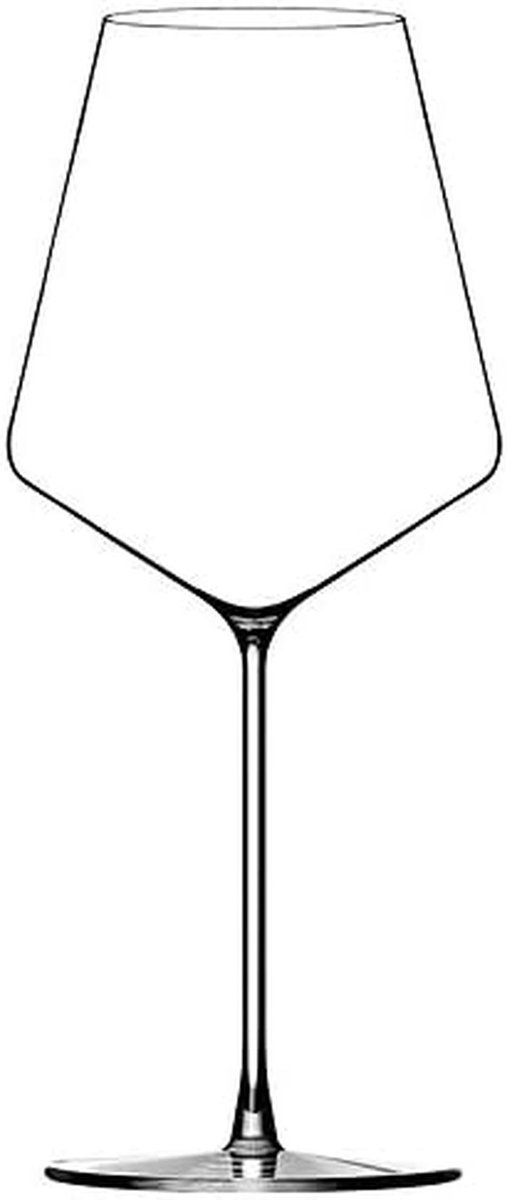 Set van 6 Ultra Lichte Wijnglazen 66 cl