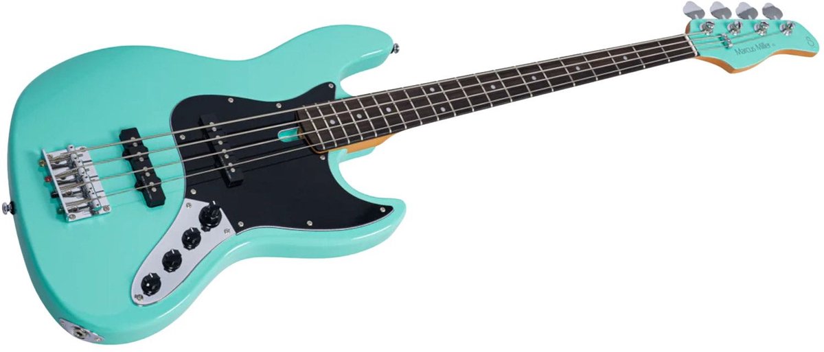 Sire Marcus Miller V3 New Gen 4-String Mild Green elektrische basgitaar