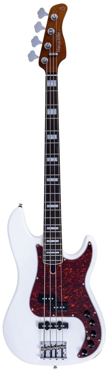Sire Marcus Miller P7 New Gen 4-String Antique White elektrische basgitaar