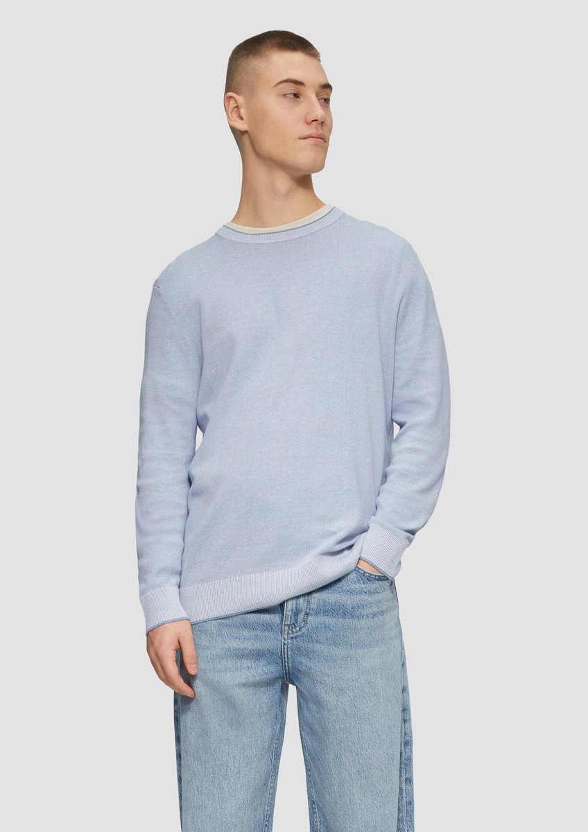 Q/S designed by - Pull - Maat L - - 52W0 BLUE -