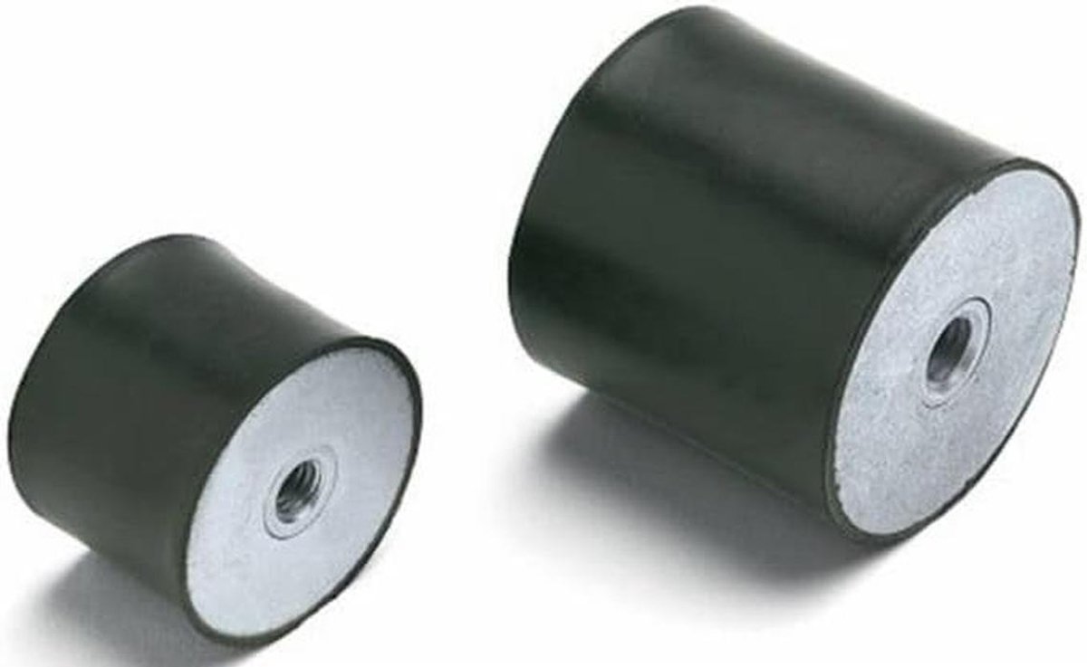 Universele Trillingsdemper Rubber Blok Vrouwelijk x Vrouwelijk M10
