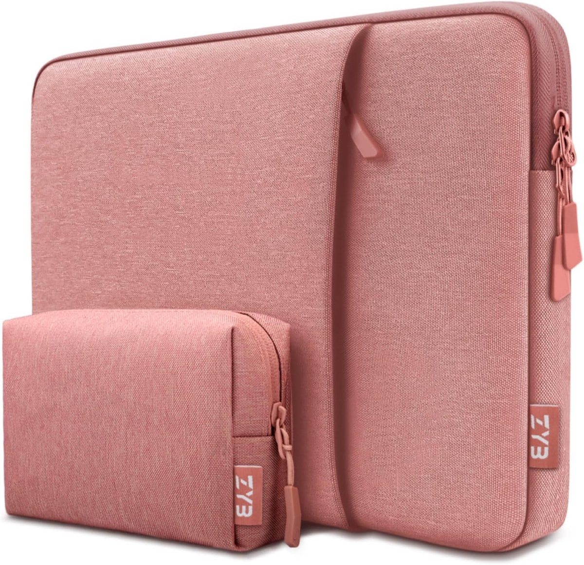 15,6 inch laptoptas, waterdichte hoes, laptoptas, 15,6 voor 15 inch notebook, Lenovo, Thinkpad, HP, Acer, Dell, Surface laptop, 2025-2019, MacBook Pro, M4-M1, roze