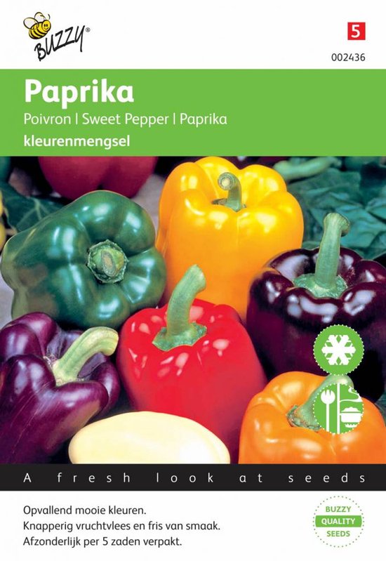 Buzzy® Paprika 5 Kleurenmengsel