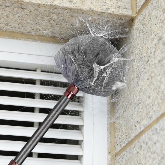 Telescoop Plumeau Set met Verlengstang tot 6 Meter voor Hoog Reinigen — afbeelding 3