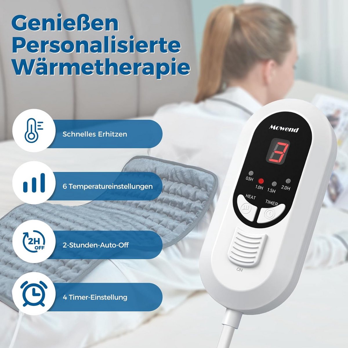 Warmtekussen Oplaadbaar - Warmtedeken - Warmtekussen - Wellness