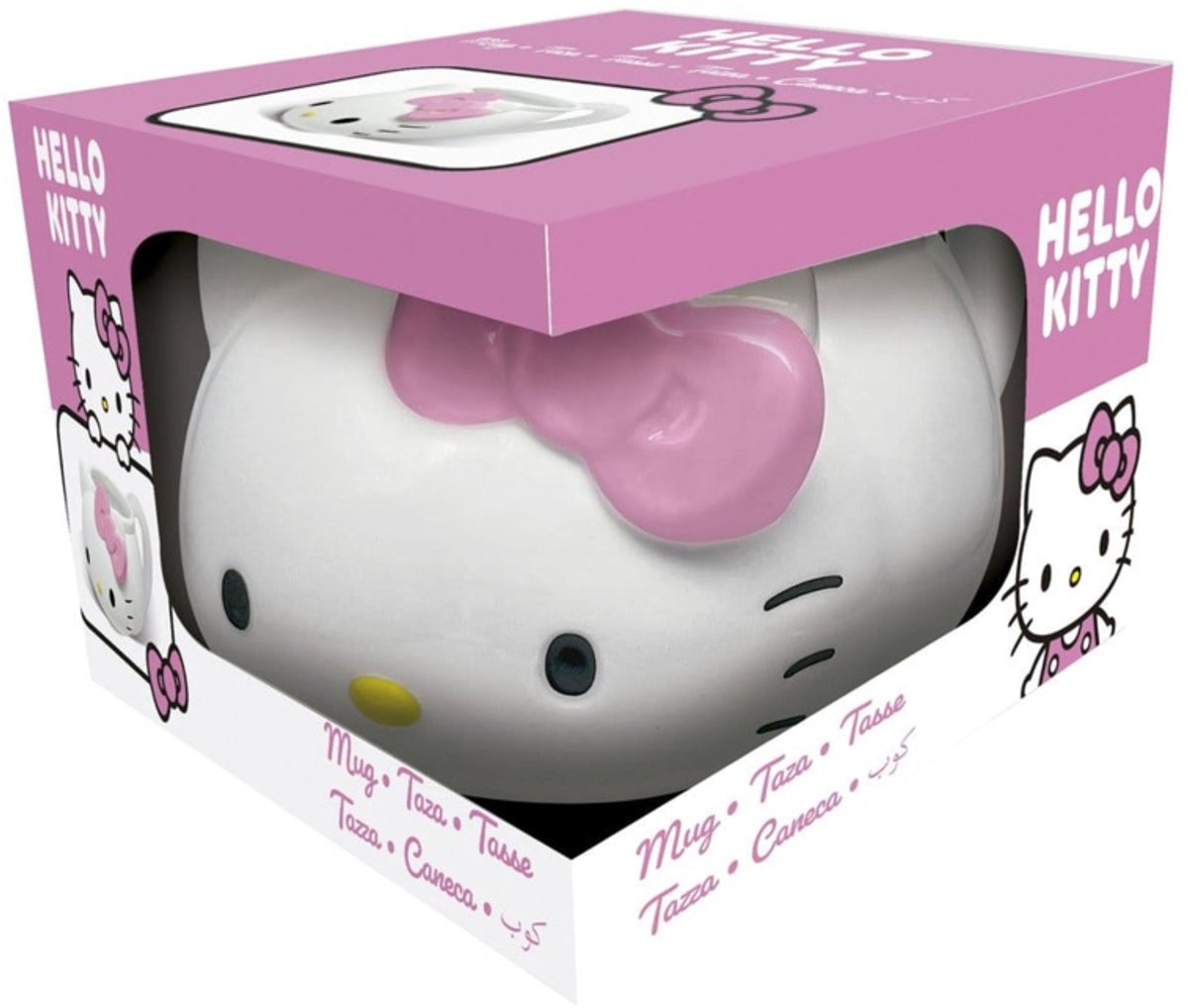 Stor Sanrio 3D Mok / Beker Hello Kitty 502 ml Cups & Mok / Bekers