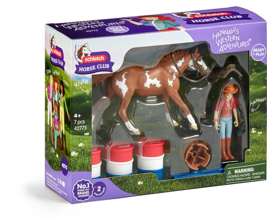 Schleich HORSE CLUB - HORSE CLUB Hannah's westernavontuur - 42775