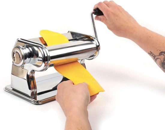 Pastamachine voor Polymeerklei en Klei - Breedte 14 cm - Handmatig van Merkloos — afbeelding 4