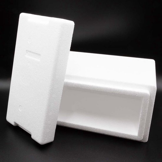 Isolatiebox - Koelbox Thermobox - Transport Bescherming - Goede Isolatie - 7 Liter - Wit — afbeelding 2