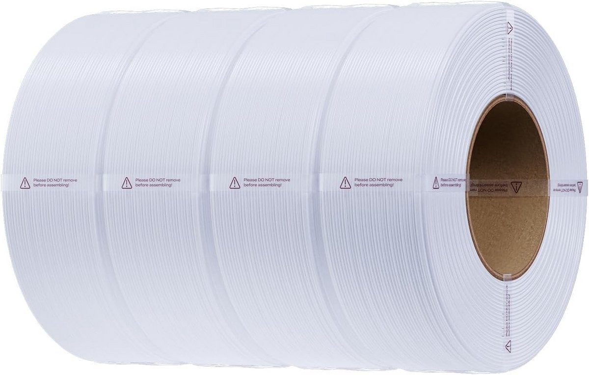 3D Printer Filament - PETG Spoelloos - Modelbouw Printen - Hoge Stabiliteit - 4kg 1.75mm - Wit