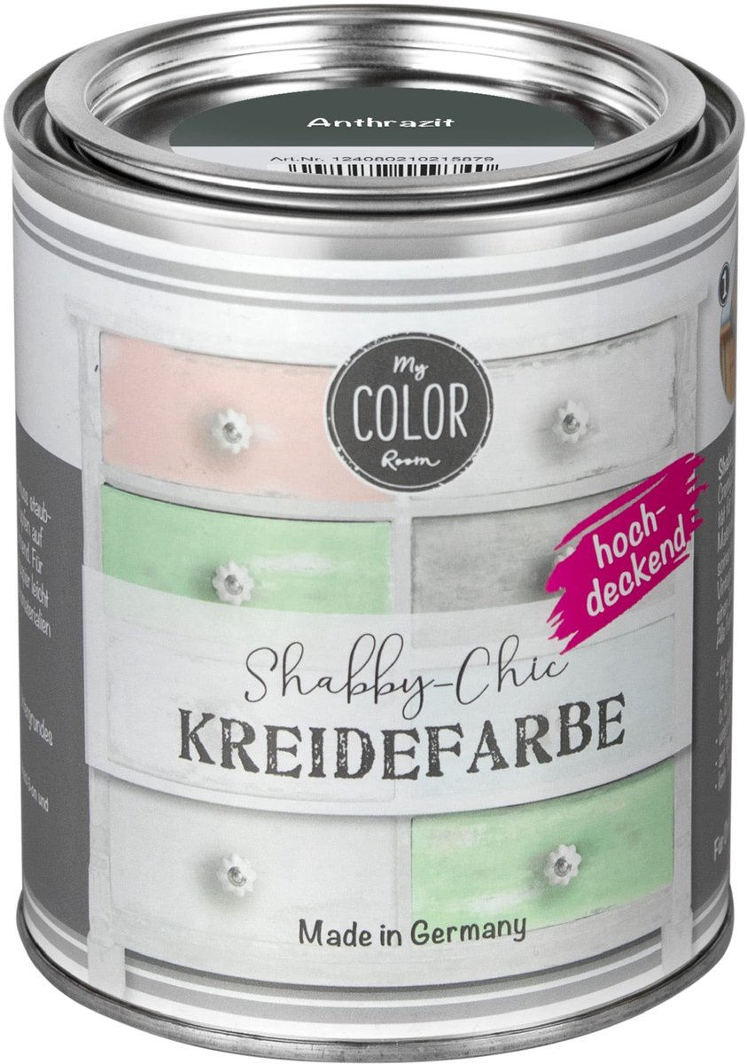My COLOR Room Krijtverf meubellak – Mint – 750 ml – Mat