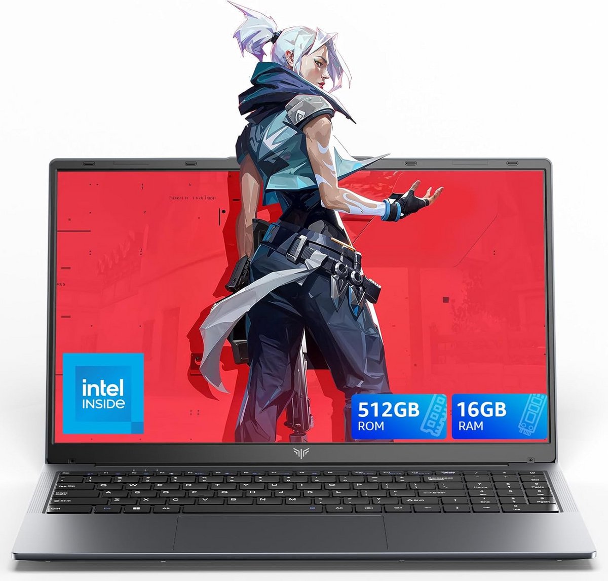 16 inch laptop 16GB RAM 512GB SSD Full HD scherm met camera fysieke sluiter