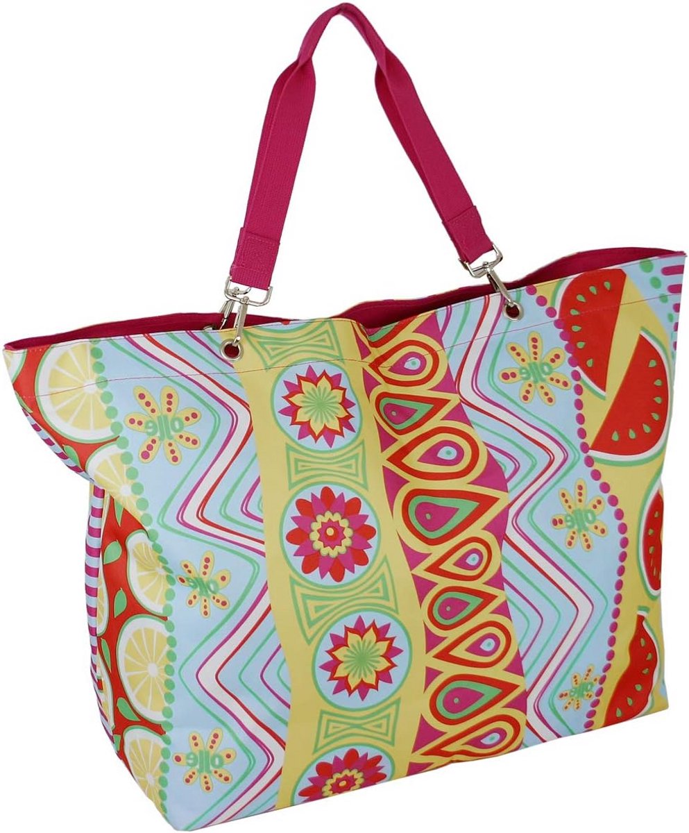 Grote Badtas - Strandtas Sauna - Vrijetijdsgebruik - Versterkte Bodem - 62 x 42 x 22 cm - Multicolor