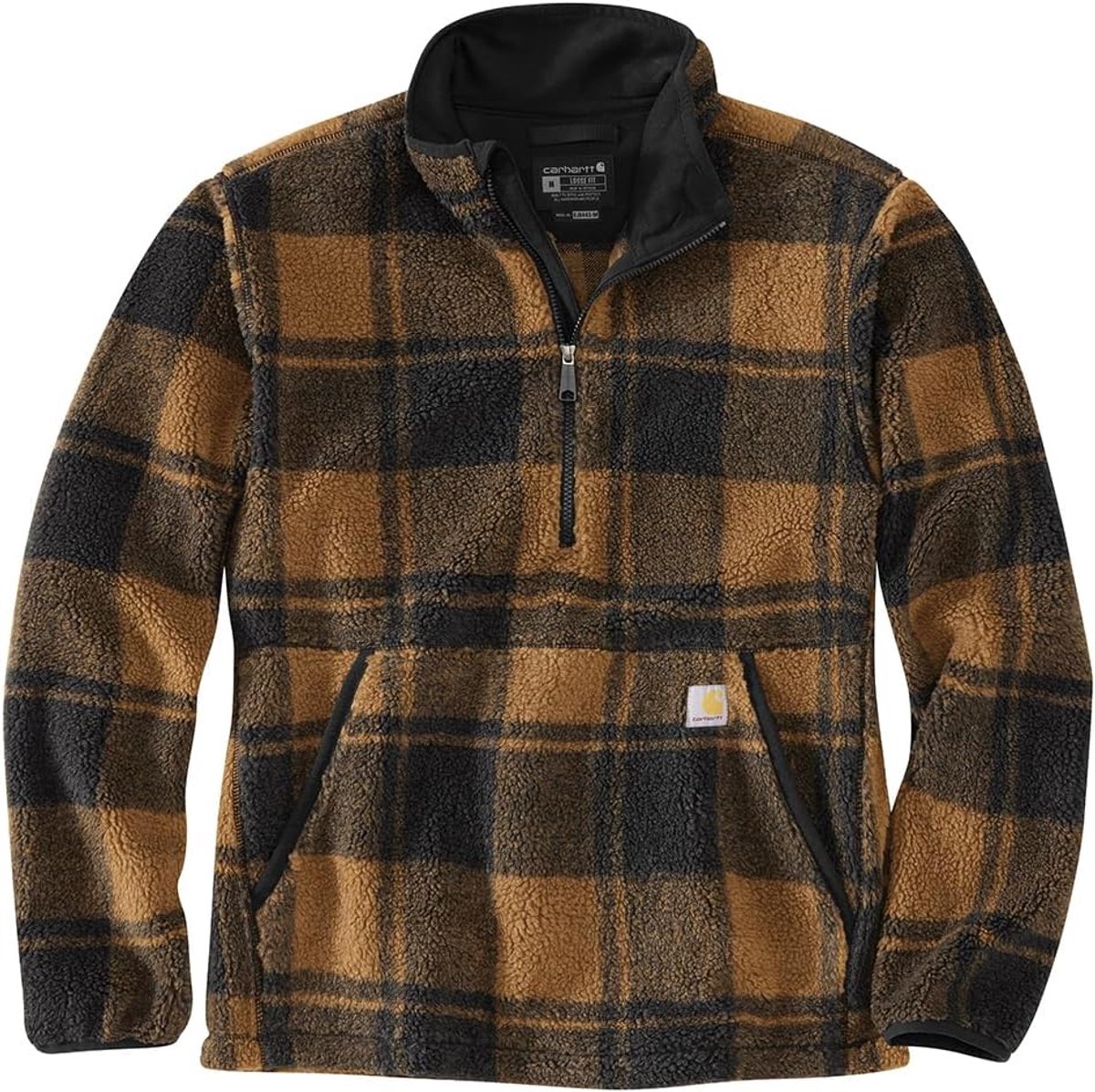 Fleece Trui Heren Loose Fit | Warm & Comfortabel Bovenkleding