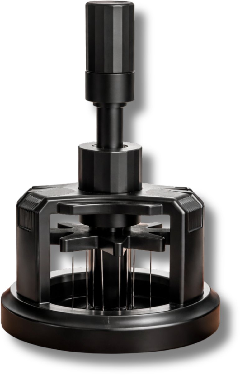 Tu Grano WDT Tool 51mm - 10 Precisienaalden - Koffie verdeler - WDT - Doseerring