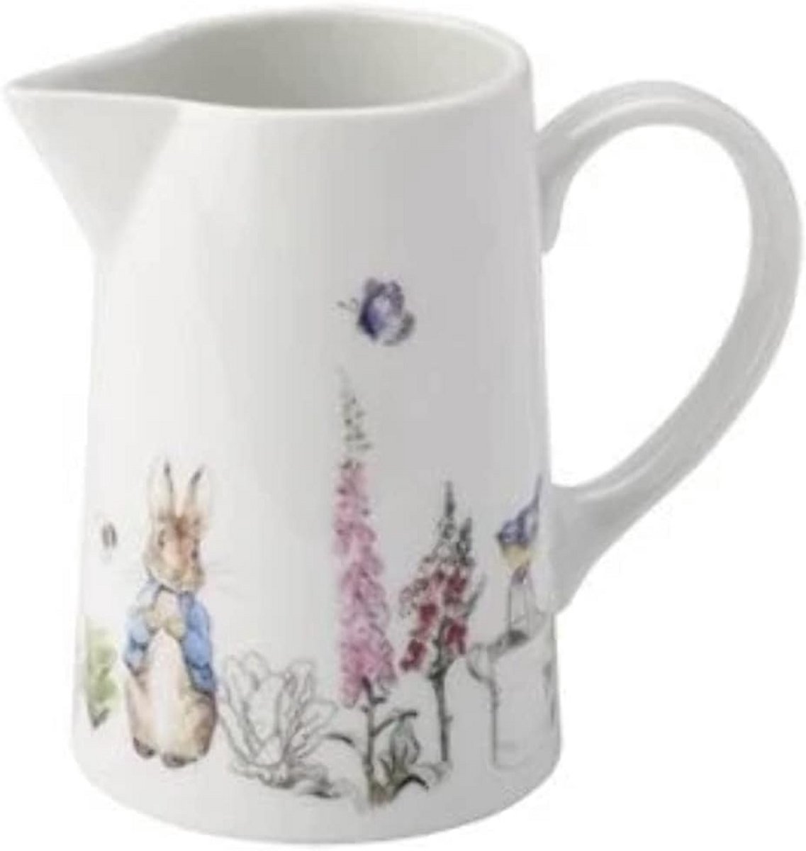 Klassiek Melkkannetje met Peter Rabbit Illustratie