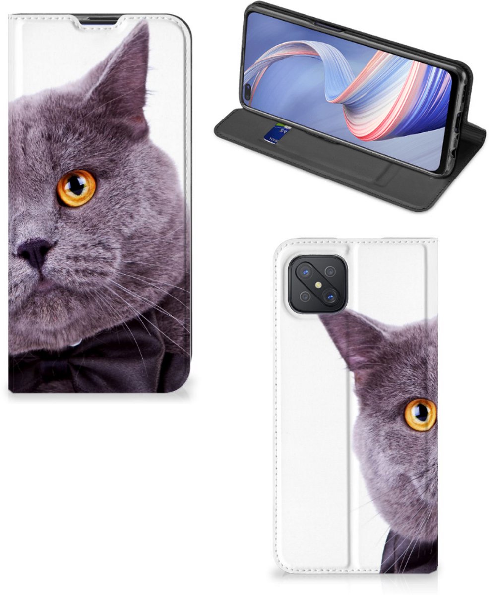 OPPO Reno4 Z 5G Hoesje maken Kat