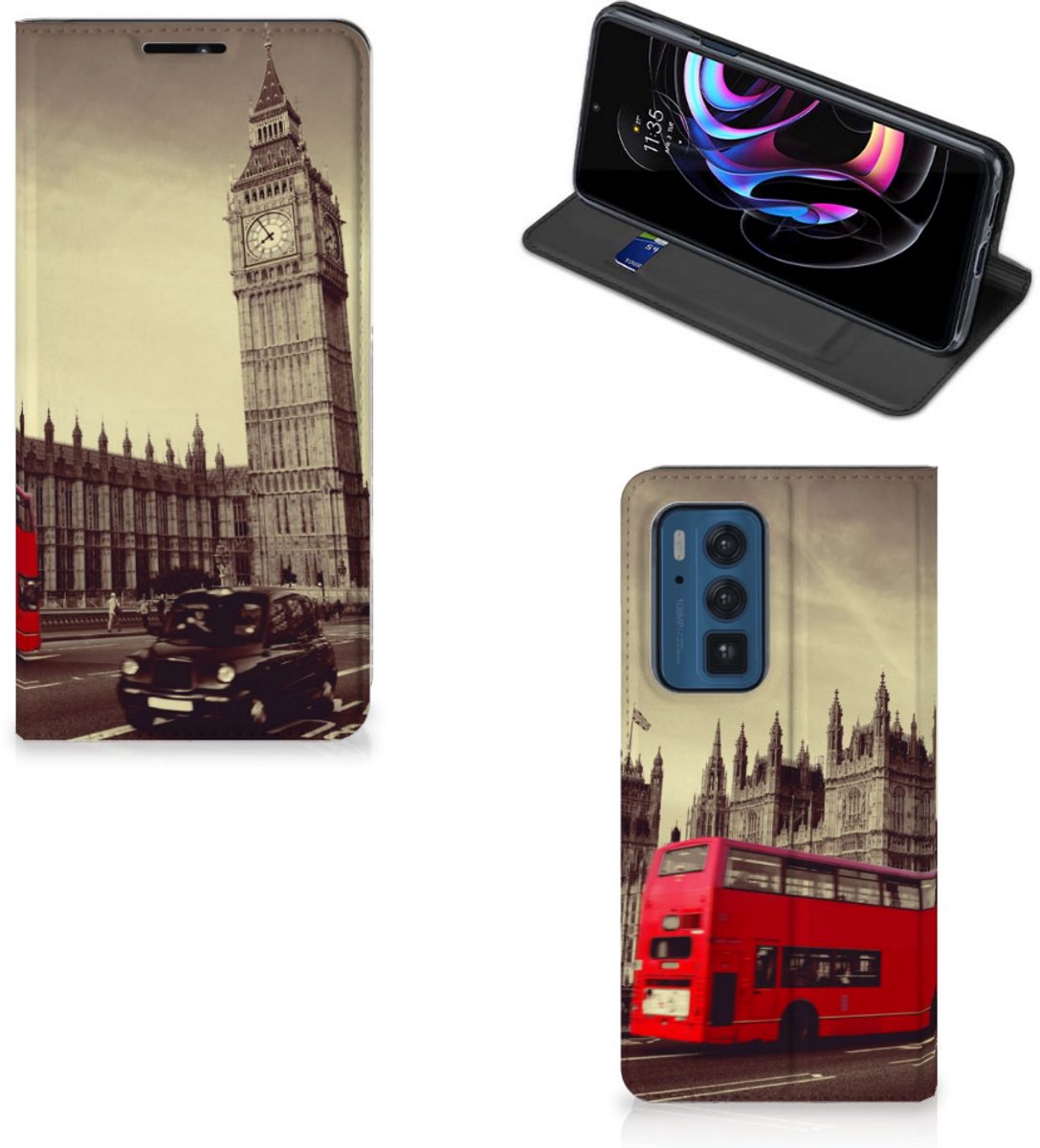 Motorola Edge 20 Pro Book Cover Londen