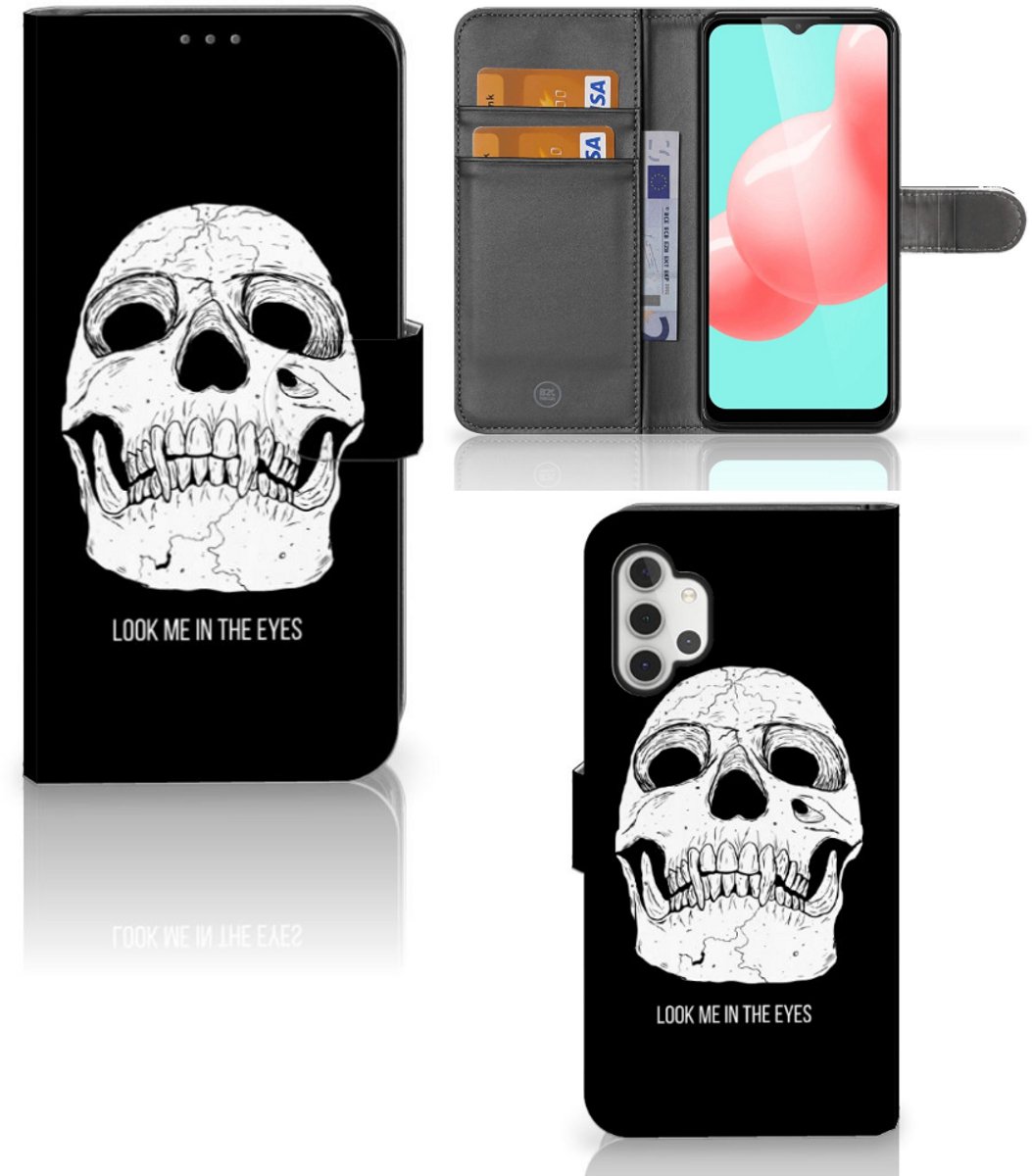 Telefoonhoesje met Naam Samsung Galaxy A32 5G Skull Eyes