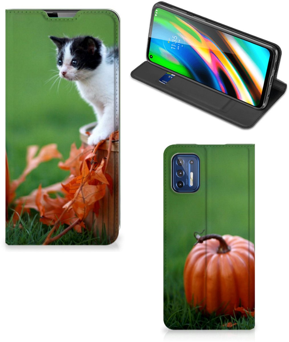 Motorola Moto G9 Plus Hoesje maken Kitten