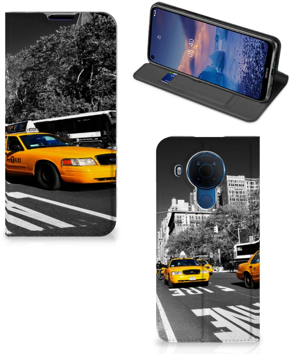 Nokia 5.4 Book Cover New York Taxi