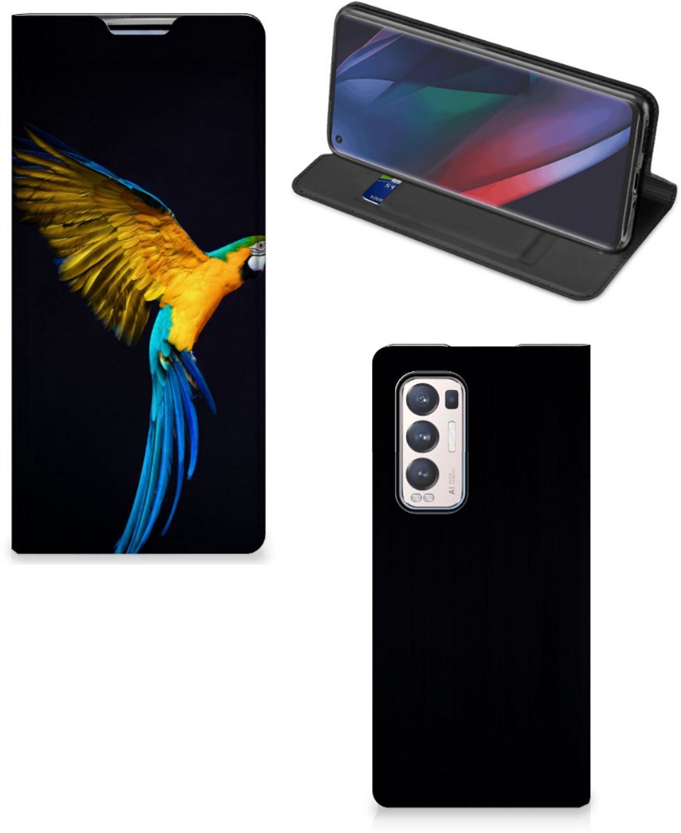 OPPO Find X3 Neo Hoesje maken Papegaai