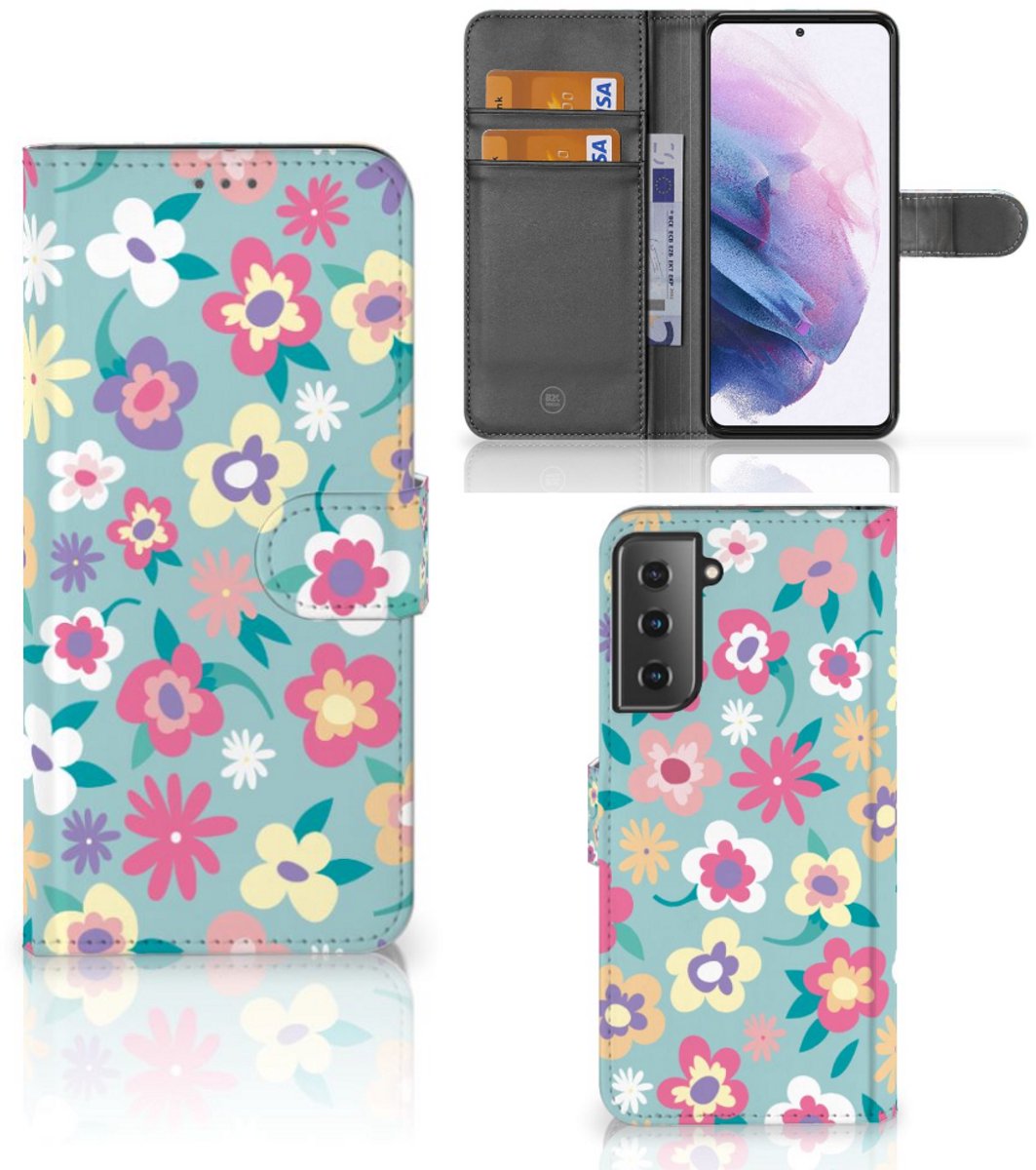 Samsung Galaxy S21 Plus Hoesje Flower Power