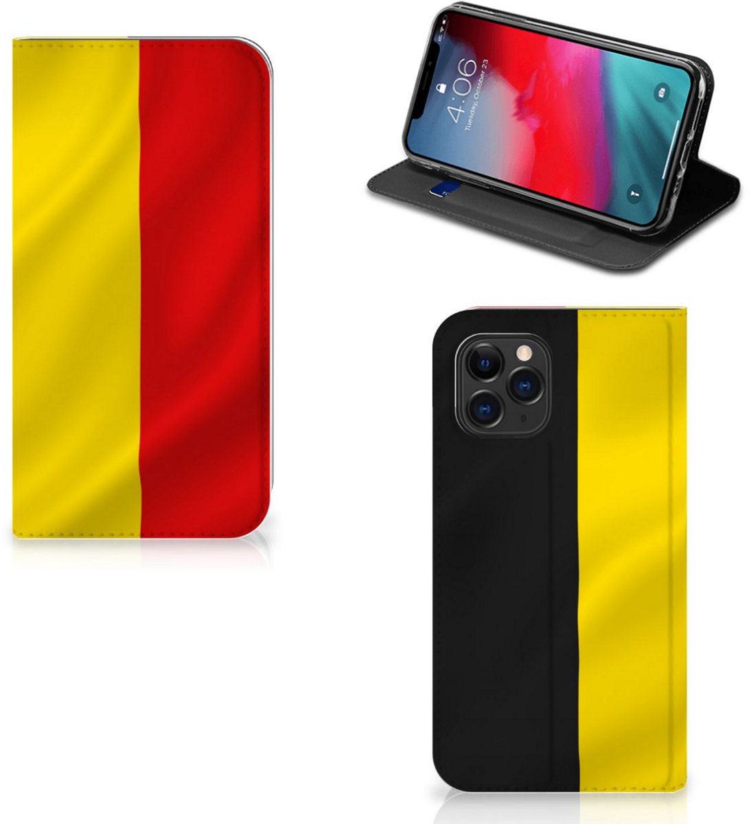 Apple iPhone 11 Pro Standcase Belgische Vlag