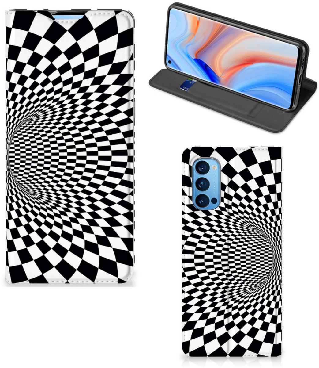 OPPO Reno4 Pro 5G Stand Case Illusie