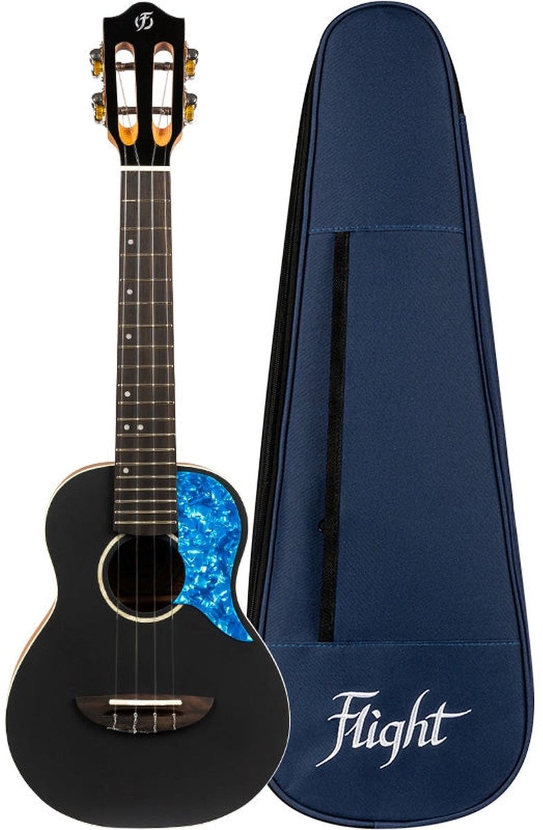Flight ALMIRISBK Iris Concert Ukulele - Zwart