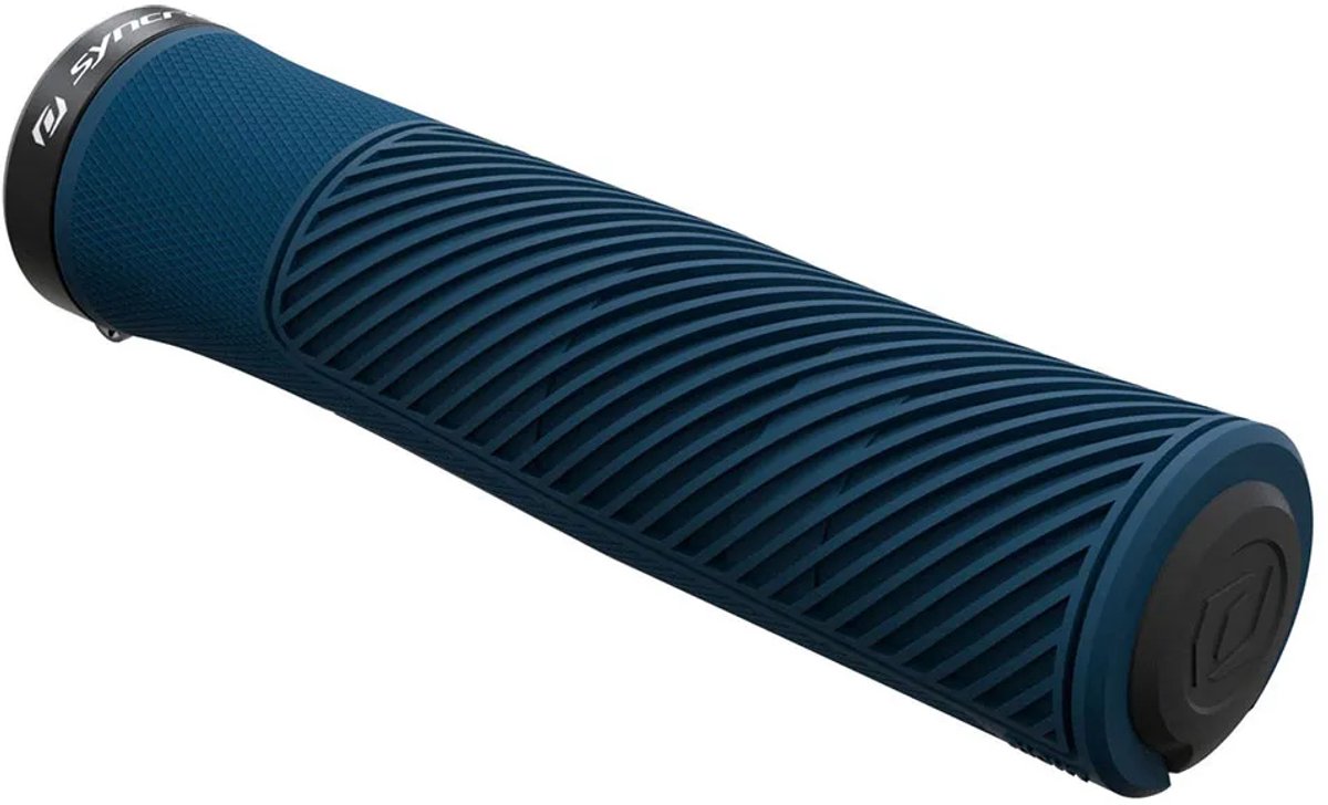 Syncros Xc Lock-on 32.5 Mm Handvatten Blauw 136.5 mm