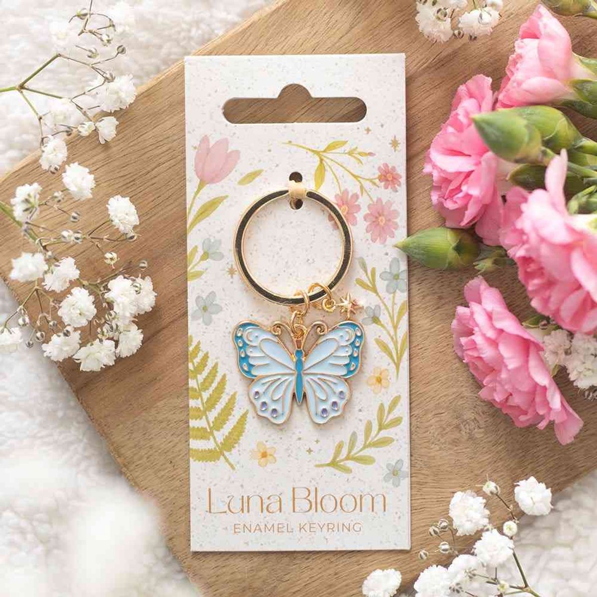 Something Different - Luna Butterfly Sleutelhanger - Multicolours