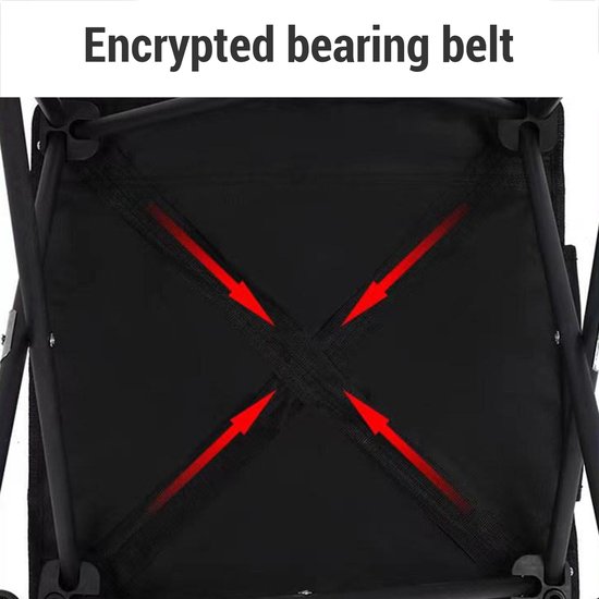 Draagbare opvouwbare kruk - geschikt voor buitenactiviteiten zoals kamperen, vissen, wandelen, tuinieren en strandactiviteiten - lichtgewicht kleine stoel - wordt geleverd met een opbergtas - 28cm x 28cm x 32cm — afbeelding 5