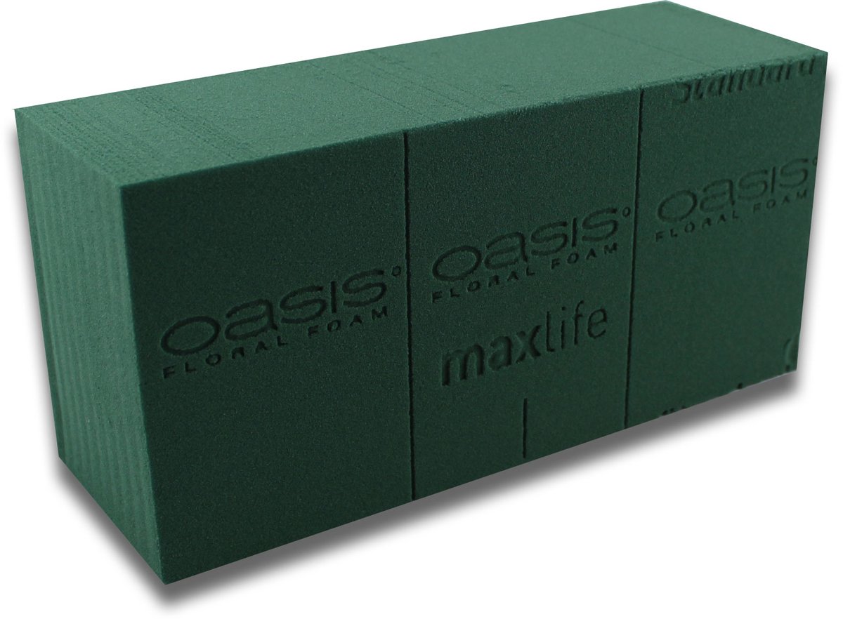 OASIS® plugmos maxlife standaard 20 blokken, 20 Stück
