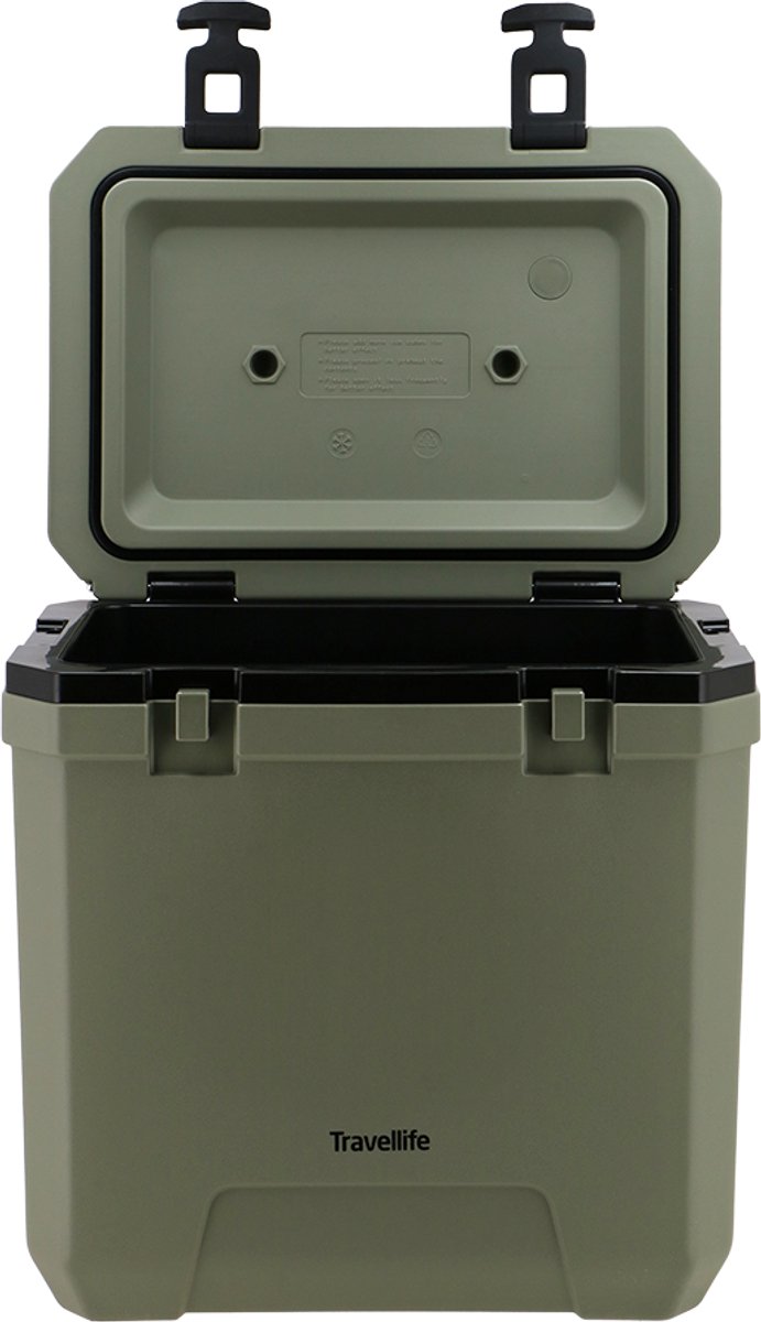 Travellife Magnus Koelbox 36L Groen met Wielen - Houdt 48 uur koel - Geschikt voor 1,5L flessen - Robuust en hoogwaardig van Travellife — afbeelding 4