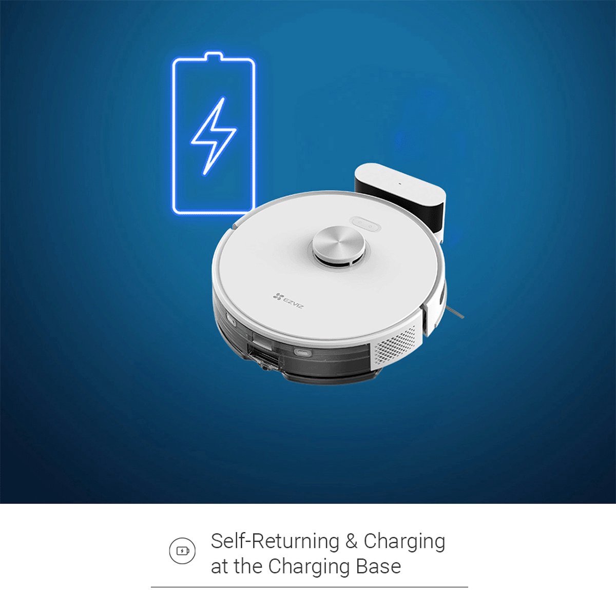 EZVIZ RE5 Robotstofzuiger met LIDAR en Mopfunctie - afbeelding 3