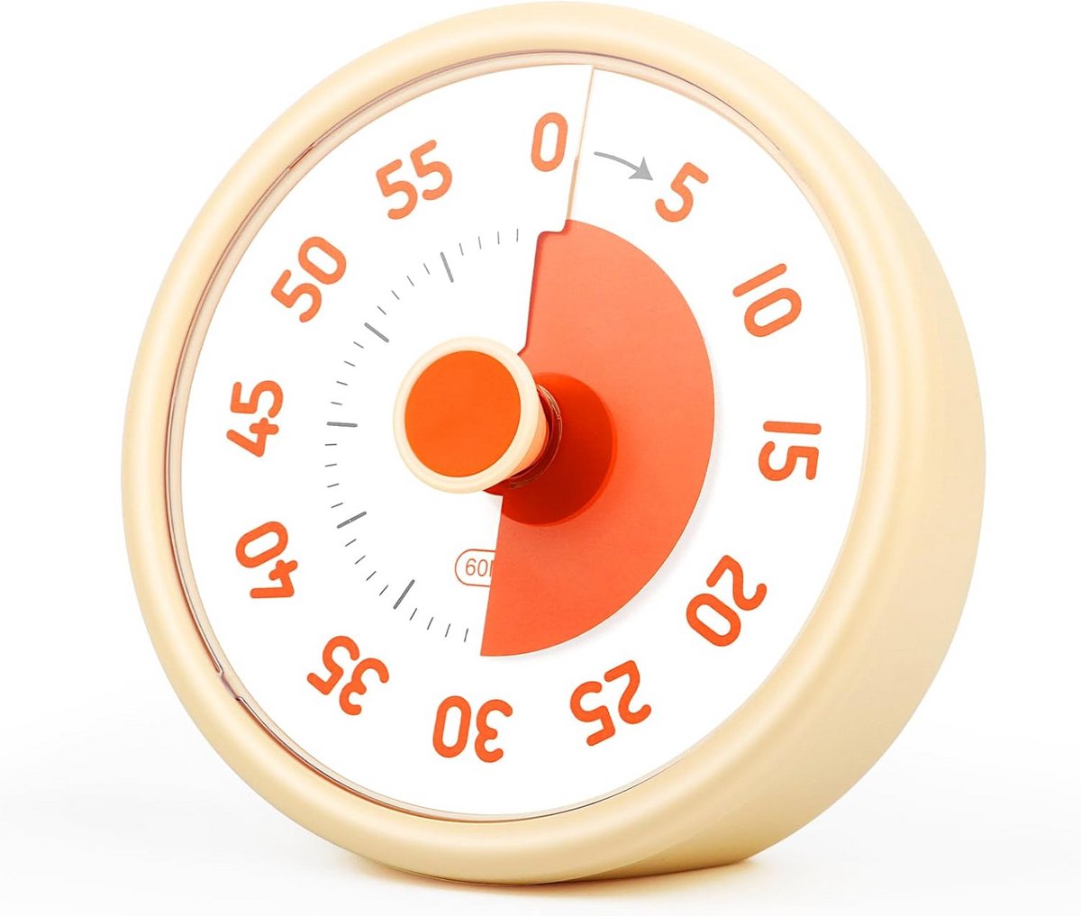 Visuele countdown-timer voor kinderen - 60 minuten bureau-tijdmanagement