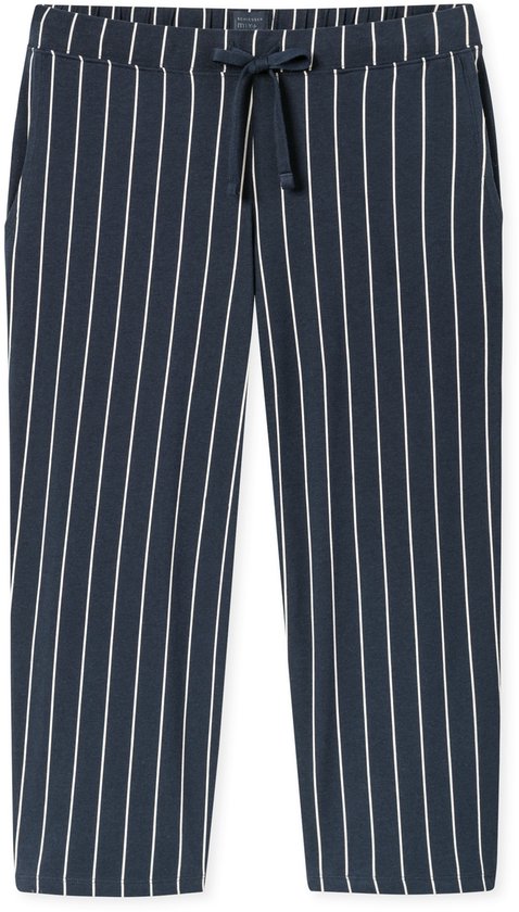 SCHIESSER Mix+Relax nachtkleding dames - dames broek 3/4-lengte gestreept multicolor