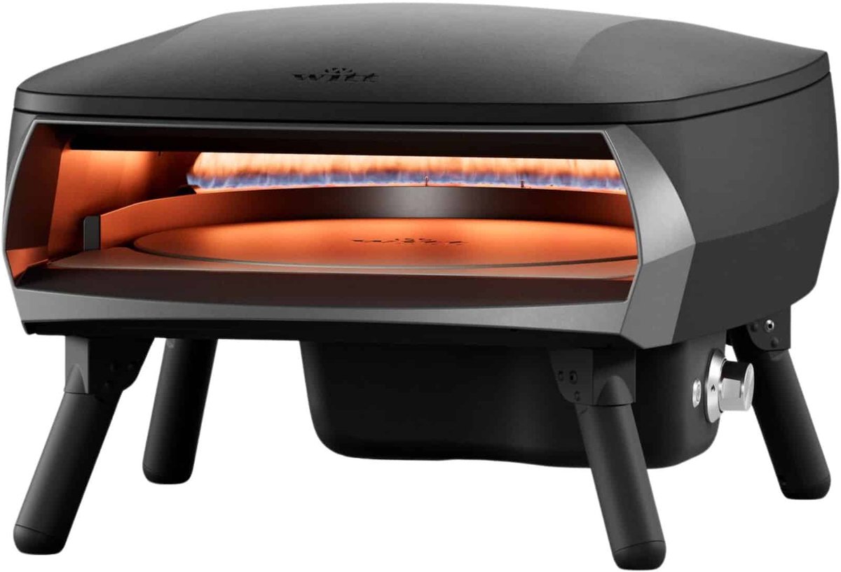 Witt Piccolo Rotante 16 - Four à pizza au gaz - Noir