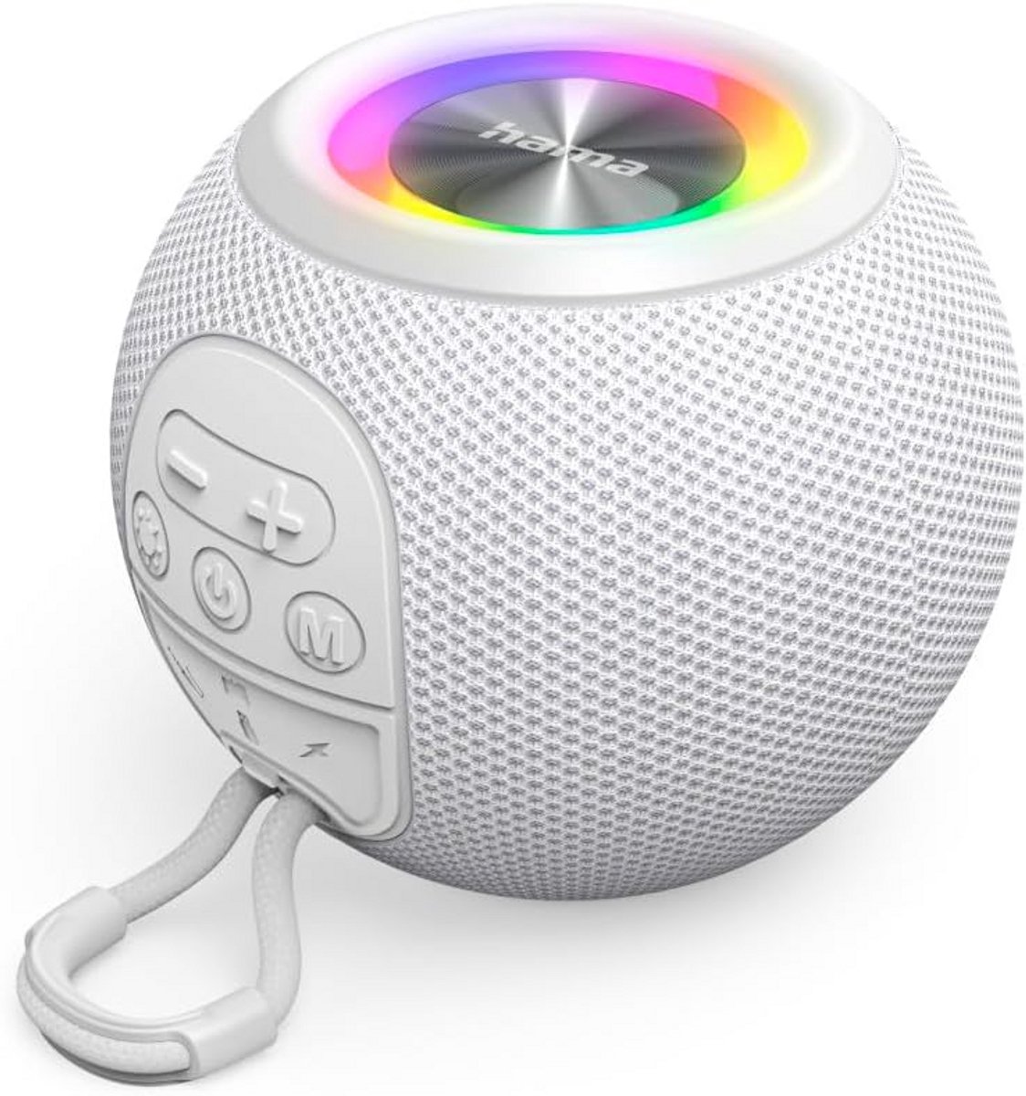 Draagbare Bluetooth 5.3 luidspreker met IPX7 waterdichtheid en 12 uur batterijduur