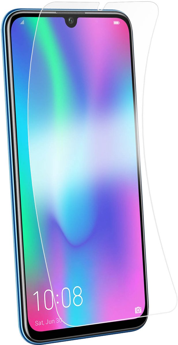 3mk, Screenprotector geschikt voor Honor 10 Lite - FlexibleGlass, Transparant