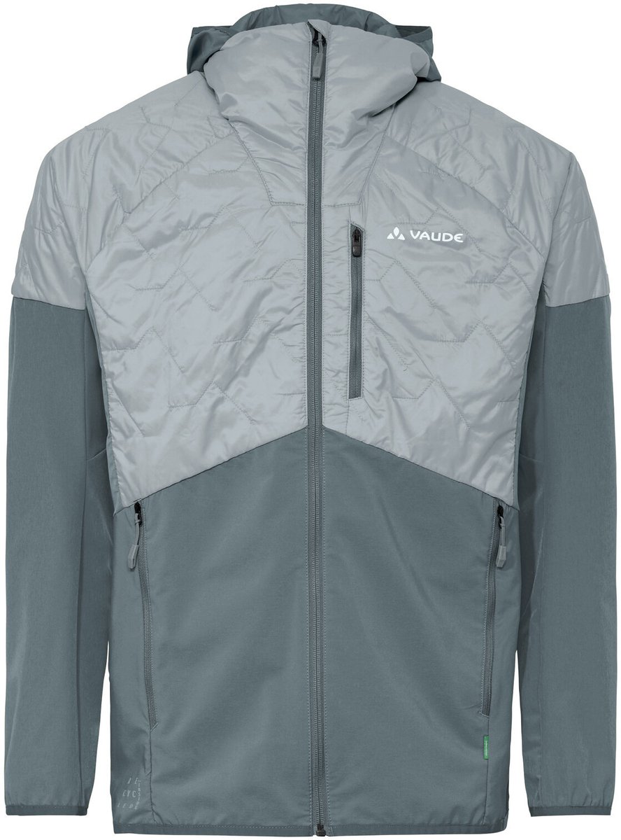 VAUDE Brenva Jas II Outdoor Jas Heren Outdoor Sportjassen Niet waterdicht Niet winddicht Capuchon Slim fit Grijs