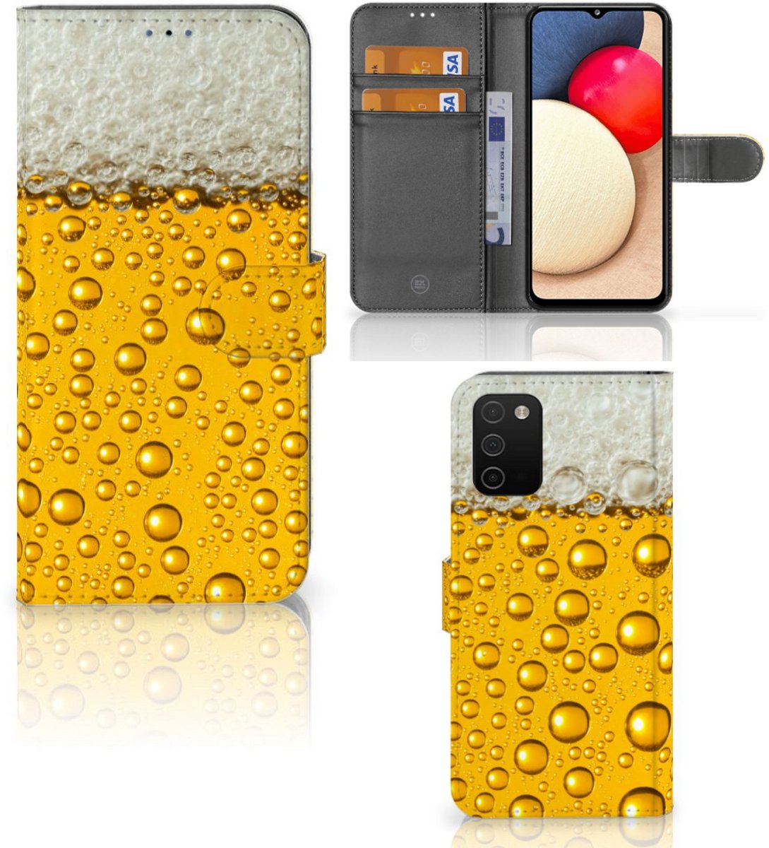 Samsung Galaxy A03s Book Cover Bier
