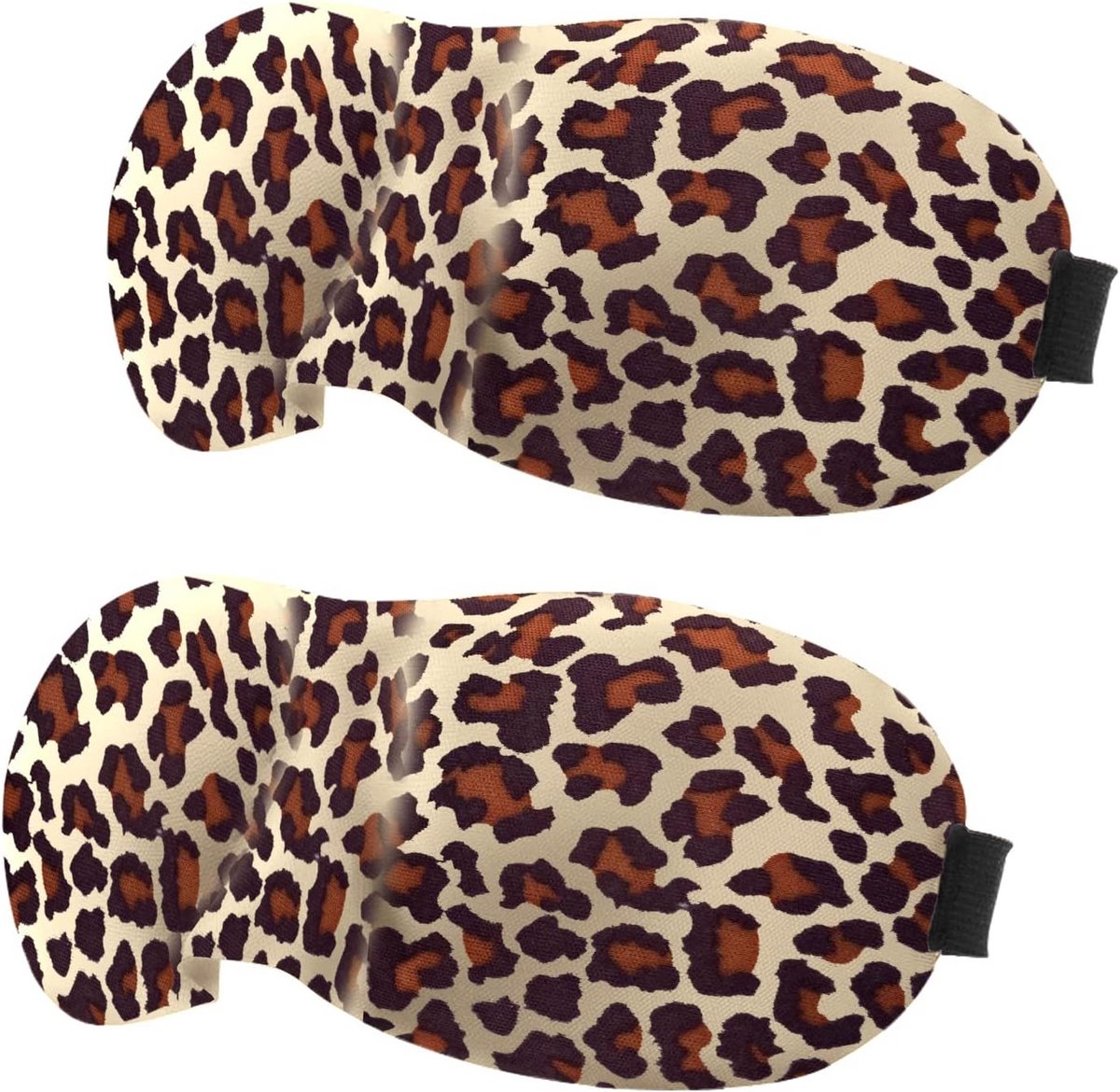 2x 100% Verduisterend Slaapmasker - Comfortabel Oogmasker voor Mannen en Vrouwen - Geschikt voor Reizen en dutjes