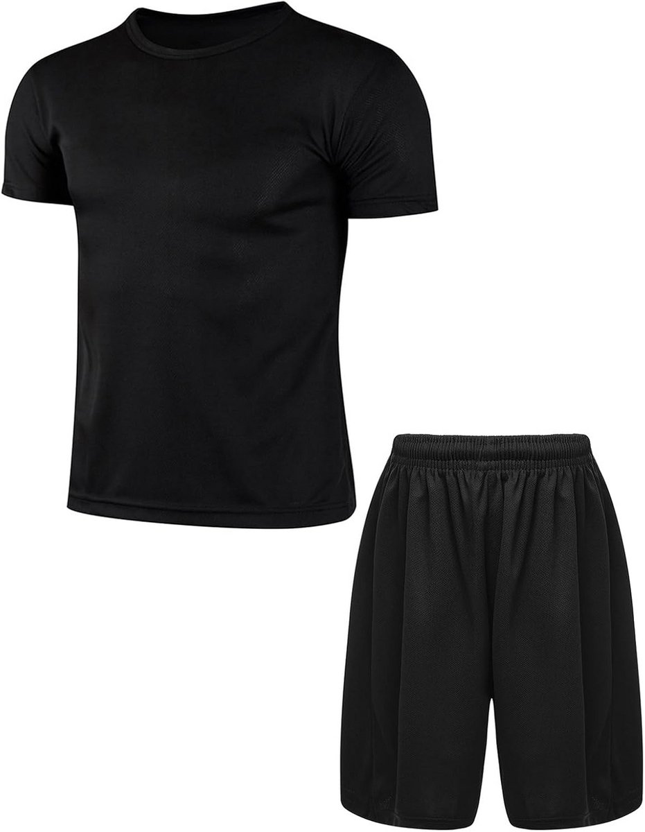 Voetbal Trainingspak Jongens - T-shirt en Korte Broek Set voor Kinderen (5-16 jaar)