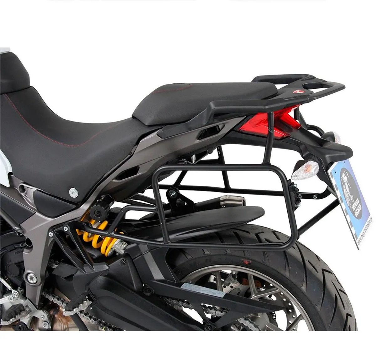 Hepco Becker Lock-it Ducati Multistrada 1260/s 18 6537567 00 01 Montage Zijkoffers Zilver