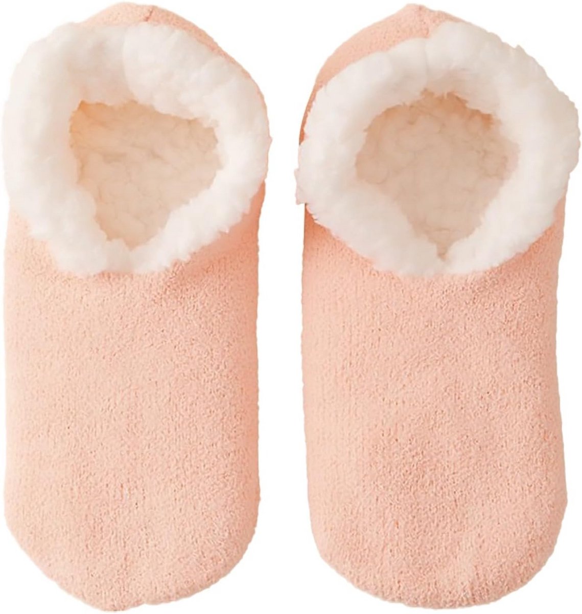 Dames Thermo Pantoffelsokken Winter Super Dik Pluche Huislaarzen met Antislip